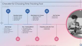 Checklist For Choosing Time Tracking Tool Project Time Administration
