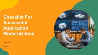 Checklist For Successful Application Modernization PPT Graphics AT