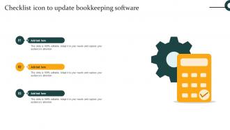 Checklist Icon To Update Bookkeeping Software