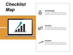 Checklist map ppt powerpoint presentation gallery aids cpb