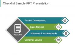 Checklist sample ppt presentation
