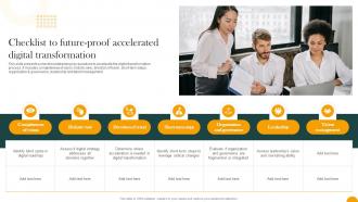 Checklist To Future Proof Accelerated Digital Transformation How Digital Transformation DT SS