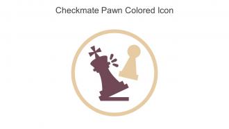 Checkmate Pawn Colored Icon In Powerpoint Pptx Png And Editable Eps Format