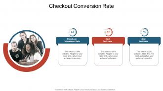 Checkout Conversion Rate In Powerpoint And Google Slides Cpb