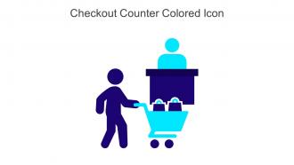 Checkout Counter Colored Icon In Powerpoint Pptx Png And Editable Eps Format