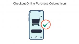 Checkout Online Purchase Colored Icon In Powerpoint Pptx Png And Editable Eps Format
