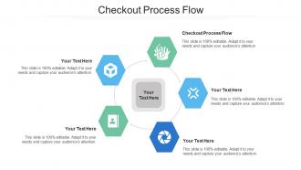 Checkout Process Flow Ppt Powerpoint Presentation Pictures Graphics Cpb