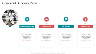 Checkout Success Page In Powerpoint And Google Slides Cpb