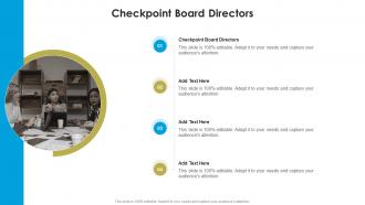 Checkpoint Board Directors In Powerpoint And Google Slides Cpb