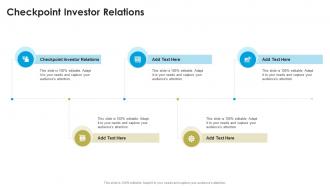 Checkpoint Investor Relations In Powerpoint And Google Slides Cpb