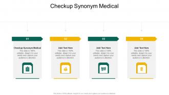 Checkup Synonym Medical In Powerpoint And Google Slides Cpb