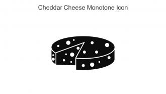 Cheddar Cheese Monotone Icon In Powerpoint Pptx Png And Editable Eps Format
