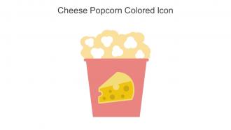 Cheese Popcorn Colored Icon In Powerpoint Pptx Png And Editable Eps Format