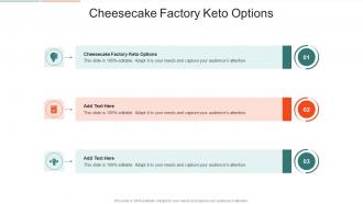 Cheesecake Factory Keto Options In Powerpoint And Google Slides Cpb