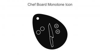 Chef Board Monotone Icon In Powerpoint Pptx Png And Editable Eps Format
