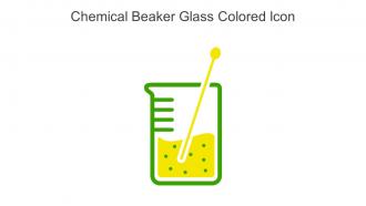 Chemical Beaker Glass Colored Icon In Powerpoint Pptx Png And Editable Eps Format