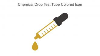Chemical Drop Test Tube Colored Icon In Powerpoint Pptx Png And Editable Eps Format