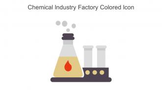 Chemical Industry Factory Colored Icon In Powerpoint Pptx Png And Editable Eps Format