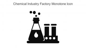 Chemical Industry Factory Monotone Icon In Powerpoint Pptx Png And Editable Eps Format