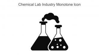 Chemical Lab Industry Monotone Icon In Powerpoint Pptx Png And Editable Eps Format
