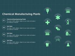 Chemical manufacturing plants ppt powerpoint presentation gallery outfit