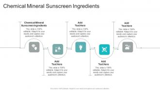 Chemical Mineral Sunscreen Ingredients In Powerpoint And Google Slides Cpb