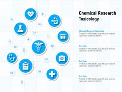 Chemical research toxicology ppt powerpoint presentation inspiration designs