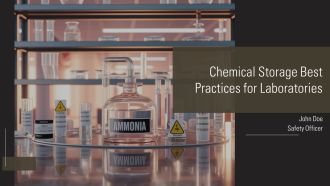 Chemical Storage Best Practices For Laboratories PPT Demonstration AT