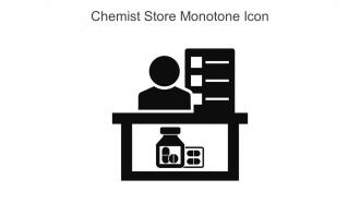 Chemist Store Monotone Icon In Powerpoint Pptx Png And Editable Eps Format