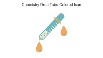 Chemistry Drop Tube Colored Icon In Powerpoint Pptx Png And Editable Eps Format