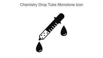 Chemistry Drop Tube Monotone Icon In Powerpoint Pptx Png And Editable Eps Format