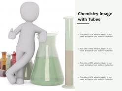 Chemistry image with tubes
