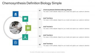 Chemosynthesis Definition Biology Simple In Powerpoint And Google Slides Cpb
