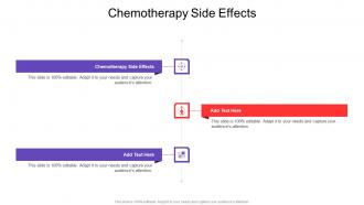 Chemotherapy Side Effects In Powerpoint And Google Slides Cpb