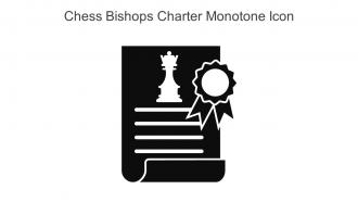 Chess Bishops Charter Monotone Icon In Powerpoint Pptx Png And Editable Eps Format