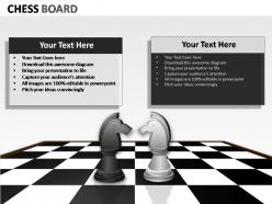 Chess board powerpoint presentation slides