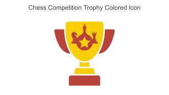 Chess Competition Trophy Colored Icon In Powerpoint Pptx Png And Editable Eps Format