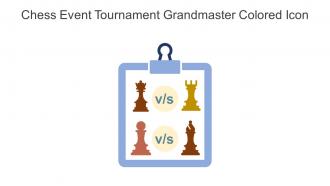 Chess Event Tournament Grandmaster Colored Icon In Powerpoint Pptx Png And Editable Eps Format