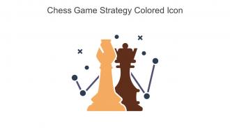 Chess Game Strategy Colored Icon In Powerpoint Pptx Png And Editable Eps Format