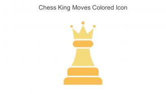 Chess King Moves Colored Icon In Powerpoint Pptx Png And Editable Eps Format