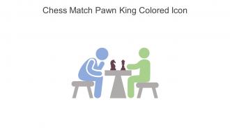 Chess Match Pawn King Colored Icon In Powerpoint Pptx Png And Editable Eps Format