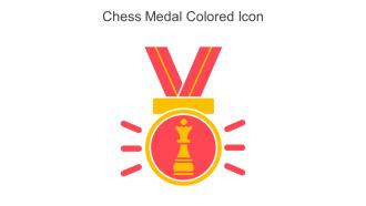 Chess Medal Colored Icon In Powerpoint Pptx Png And Editable Eps Format