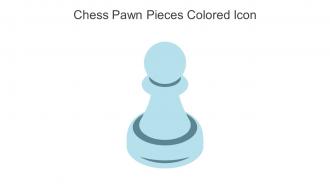 Chess Pawn Pieces Colored Icon In Powerpoint Pptx Png And Editable Eps Format