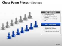 Chess pawn pieces strategy ppt 14