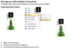 Chess pawn pieces strategy ppt 9