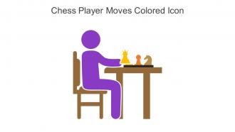Chess Player Moves Colored Icon In Powerpoint Pptx Png And Editable Eps Format