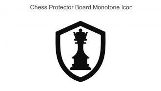 Chess Protector Board Monotone Icon In Powerpoint Pptx Png And Editable Eps Format