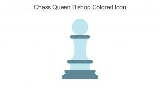 Chess Queen Bishop Colored Icon In Powerpoint Pptx Png And Editable Eps Format