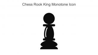 Chess Rook King Monotone Icon In Powerpoint Pptx Png And Editable Eps Format