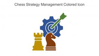 Chess Strategy Management Colored Icon In Powerpoint Pptx Png And Editable Eps Format
